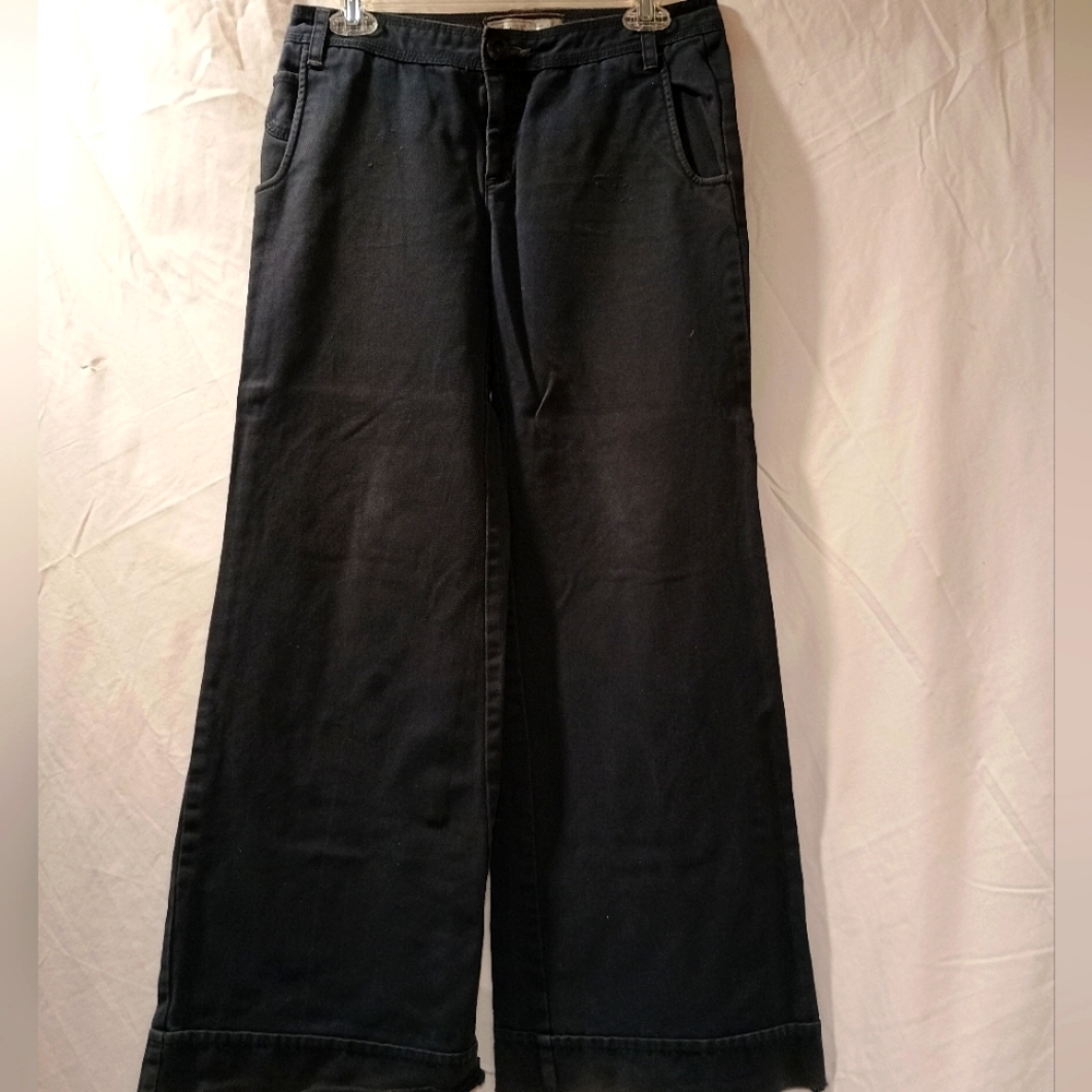 4R Old Navy Navy Wide leg slacks